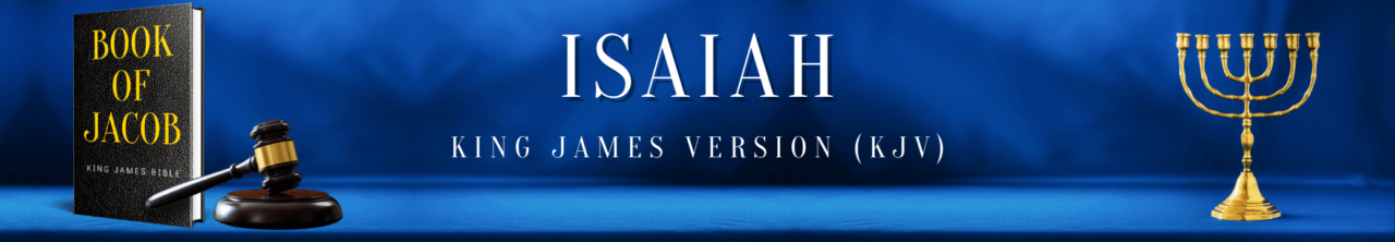 Isaiah Chapter 1 | King James Bible with the Apocrypha